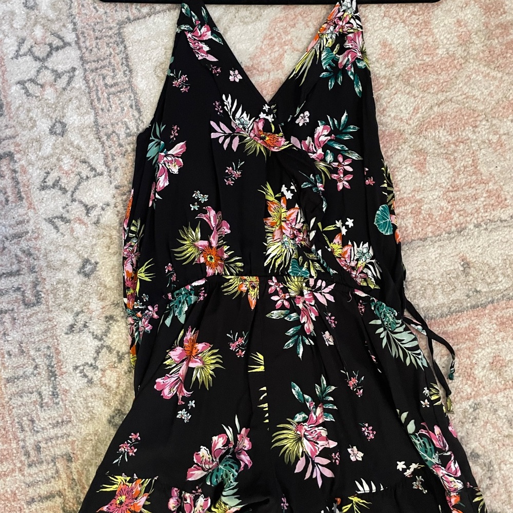 Ocean Drive Floral Romper